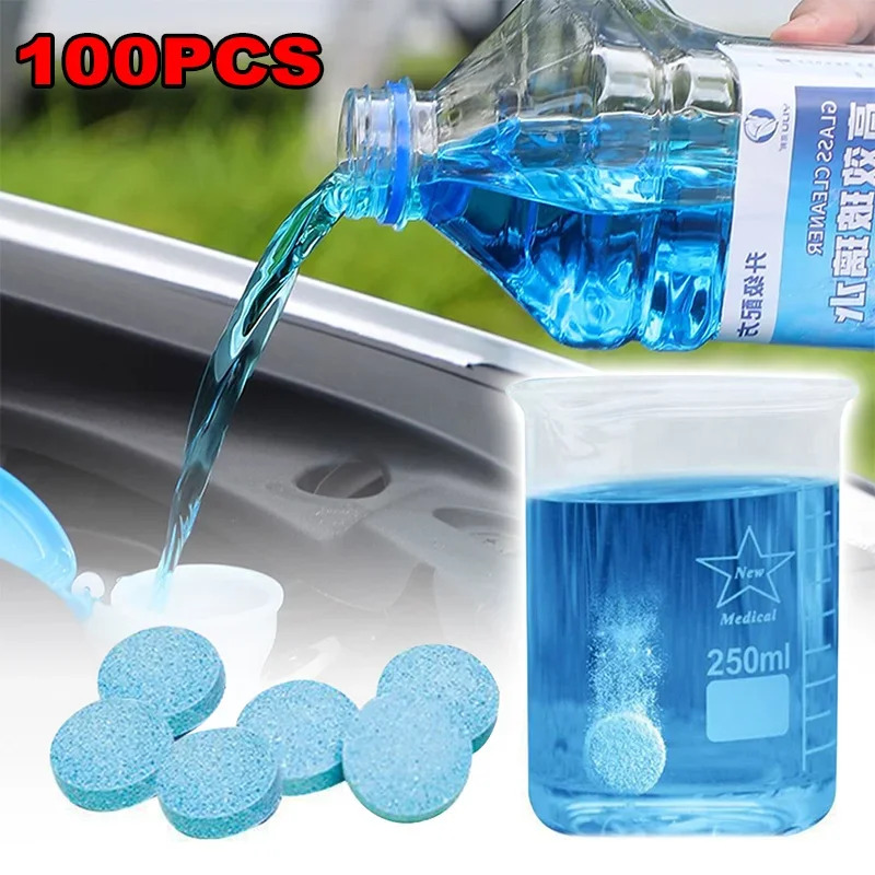 Car Wiper - 2/50pcs Car Windscreen Cleaner Effervescent Tablet