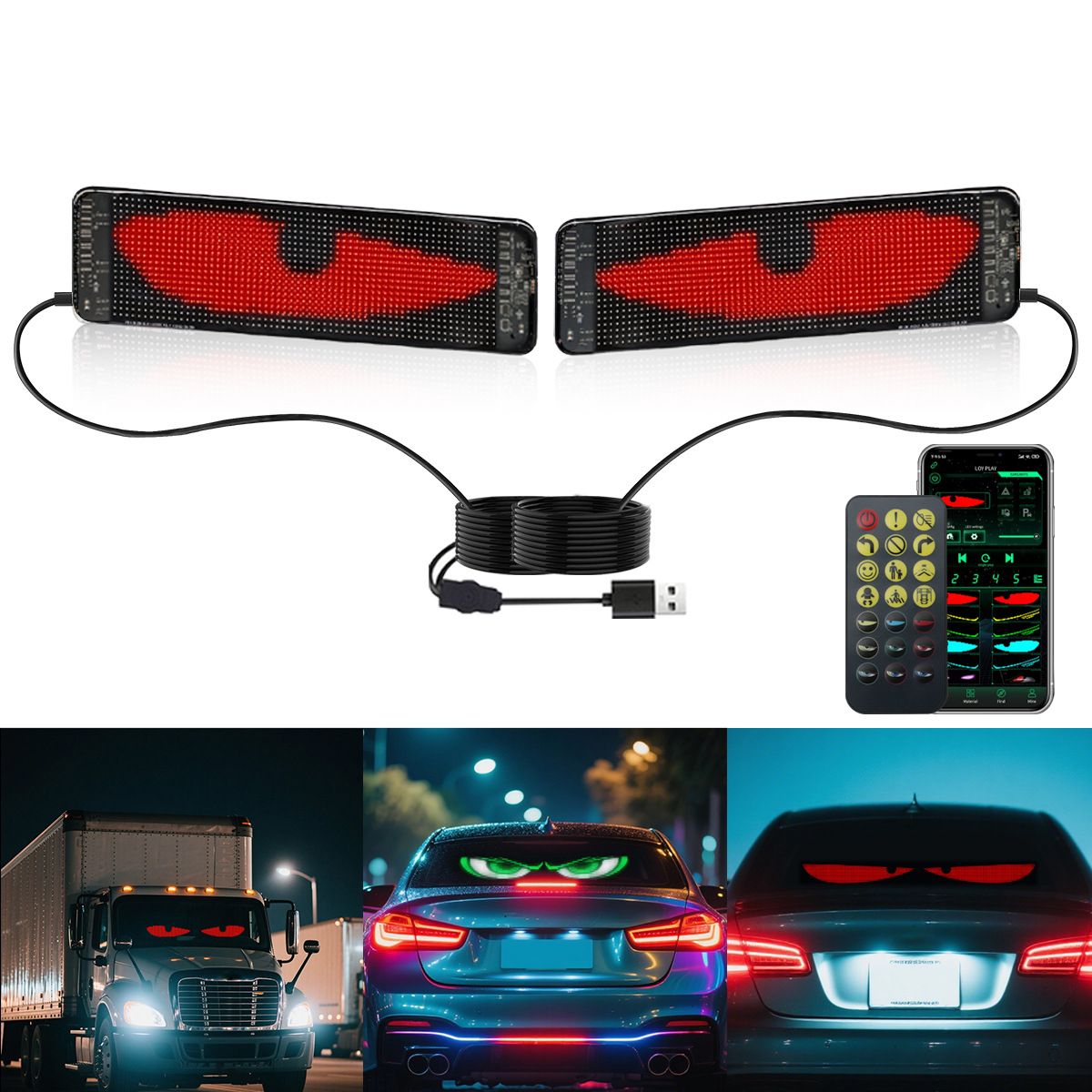 Car Led Light - LED car soft screen, car mounted