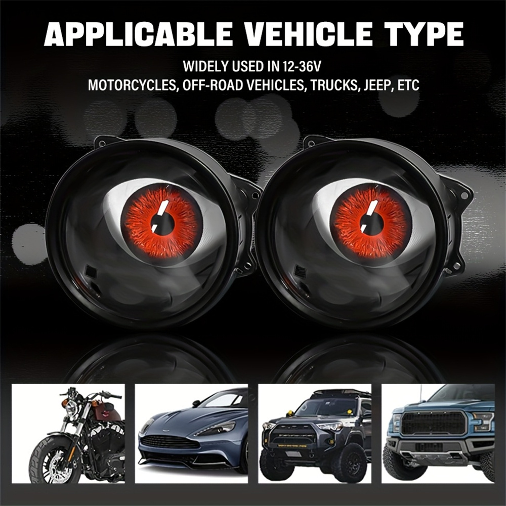 Car Led Light - ﻿ 6-Mode Led Dynamic Devil Eye