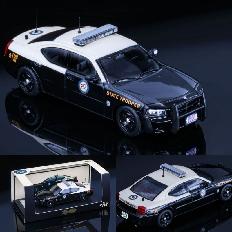 Car Charger - Rollin 1/64 Dodge Charger Florida Highway