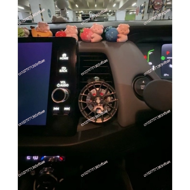 Car Air Freshener - TE37 Wheel Rim Model Car Air