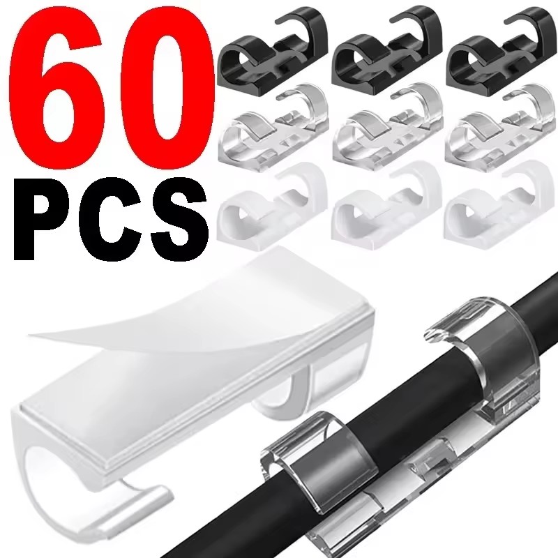 Car Organizer - Cable Clips Organizer Drop Wire Holder