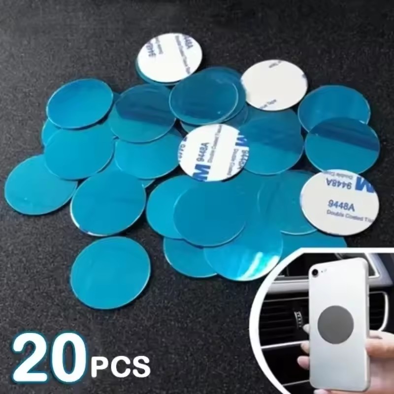 Car Phone Holder - 1/50Pcs Ultra Thin Metal Plate Stickers