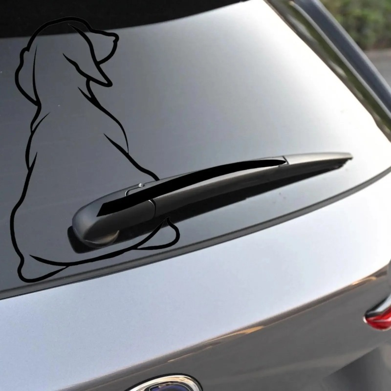 Car Wiper - Car Stickers Personalized Kitty Cat dog