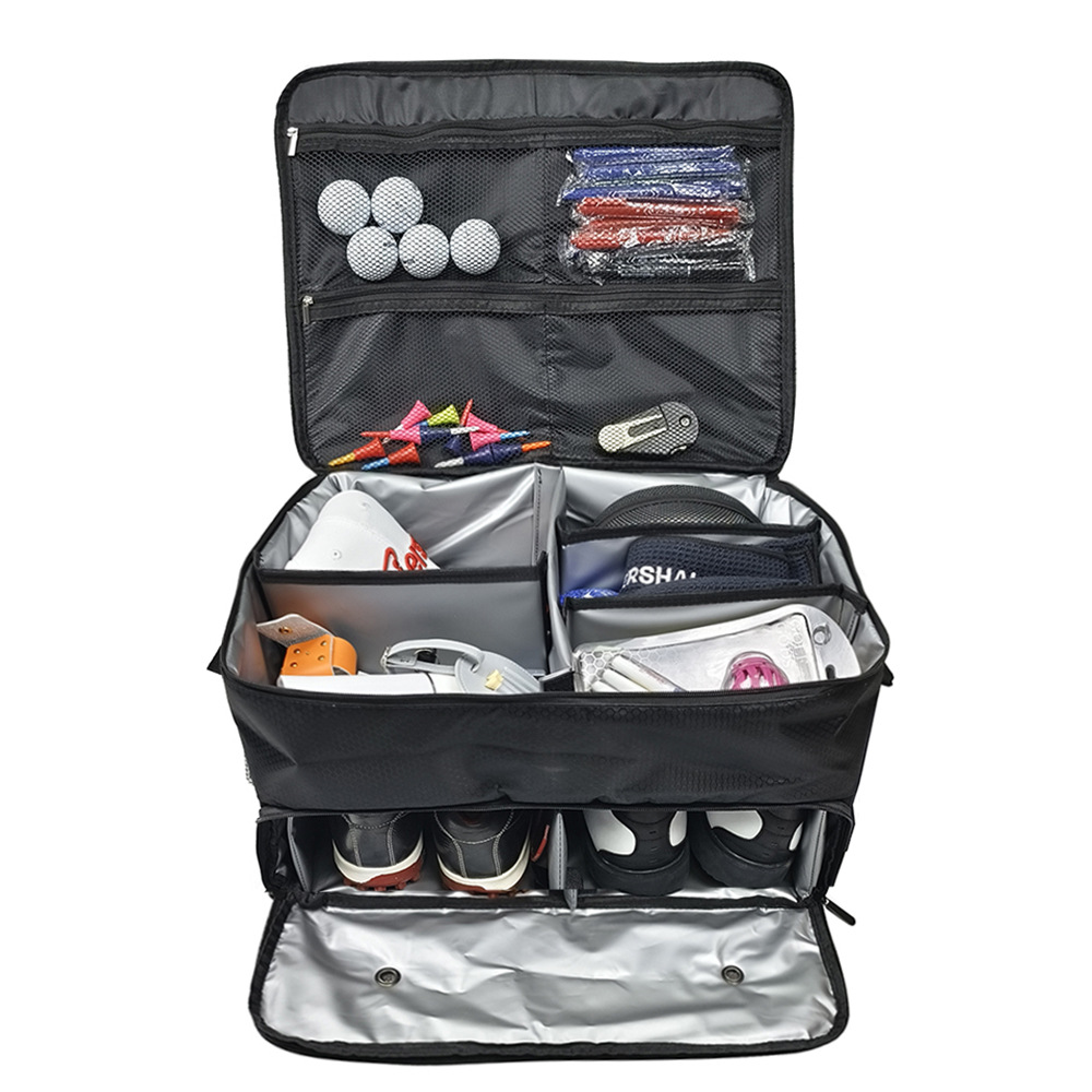 Car Organizer - Golf Trunk Organizer Storage with Separate