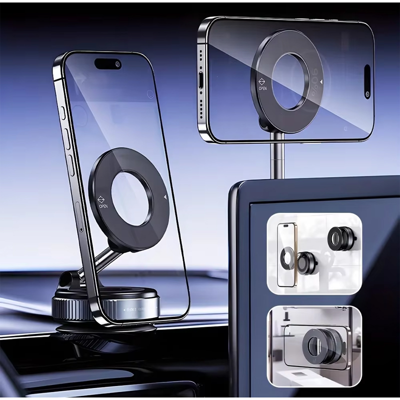 Foldable Magnetic Phone Holder - đánh giá và giá Car Vacuum