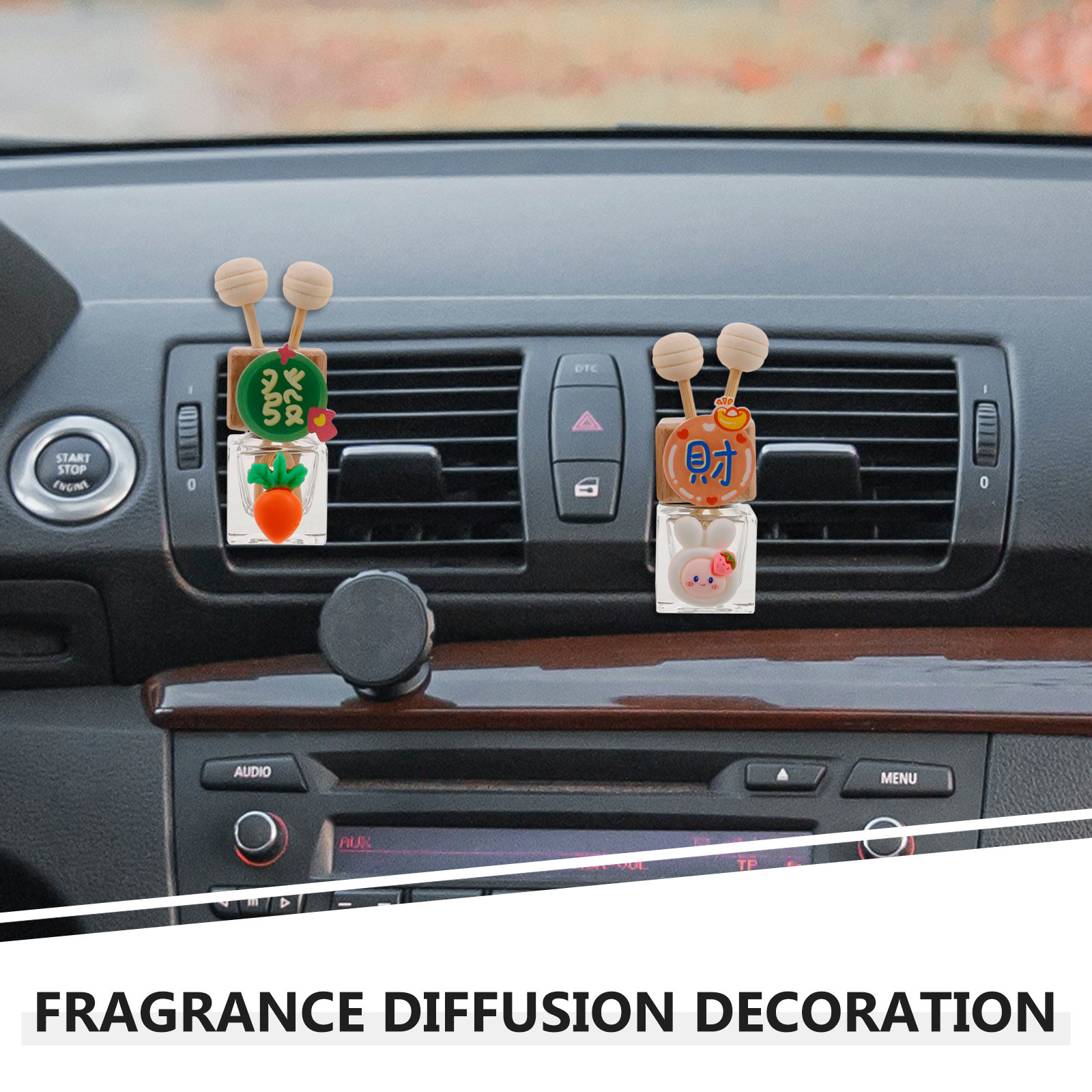 2Pcs Car Essential Oil Diffuse - đánh giá và giá Car Air Freshener