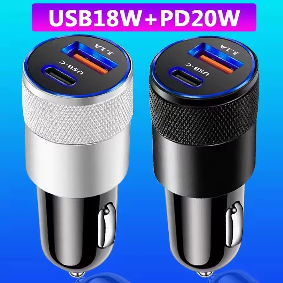 3.1A USB Car Charger Type C Fa - đánh giá và giá Car Charger