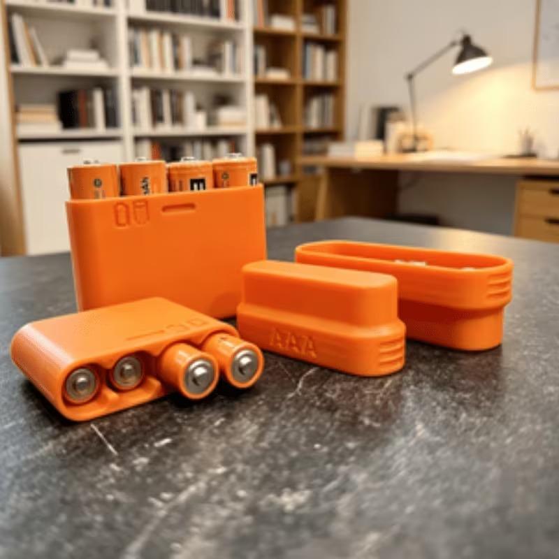 4 Slots AA Battery Storage Box - đánh giá và giá Car Organizer