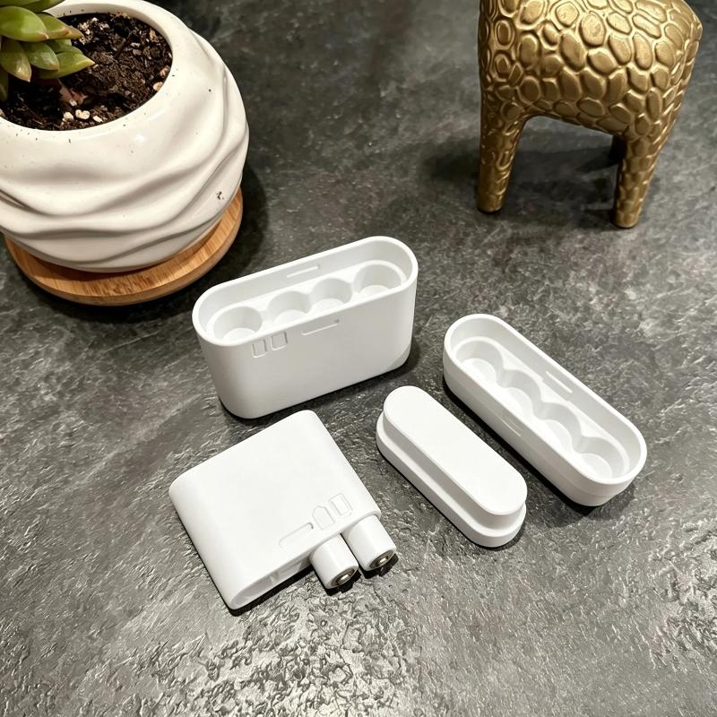 4 Slots AA Battery Storage Box - đánh giá và giá Car Organizer