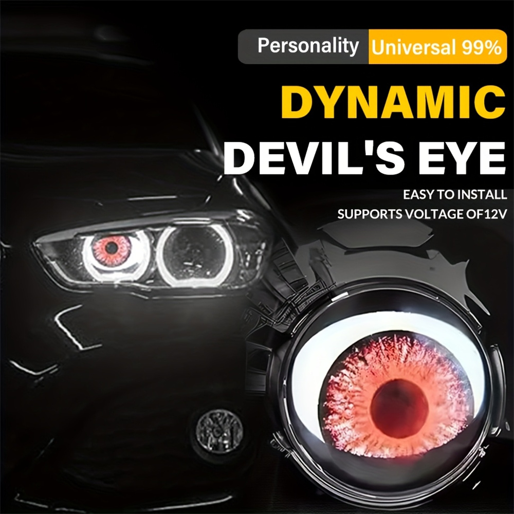  6-Mode Led Dynamic Devil Eye - đánh giá và giá Car Led Light