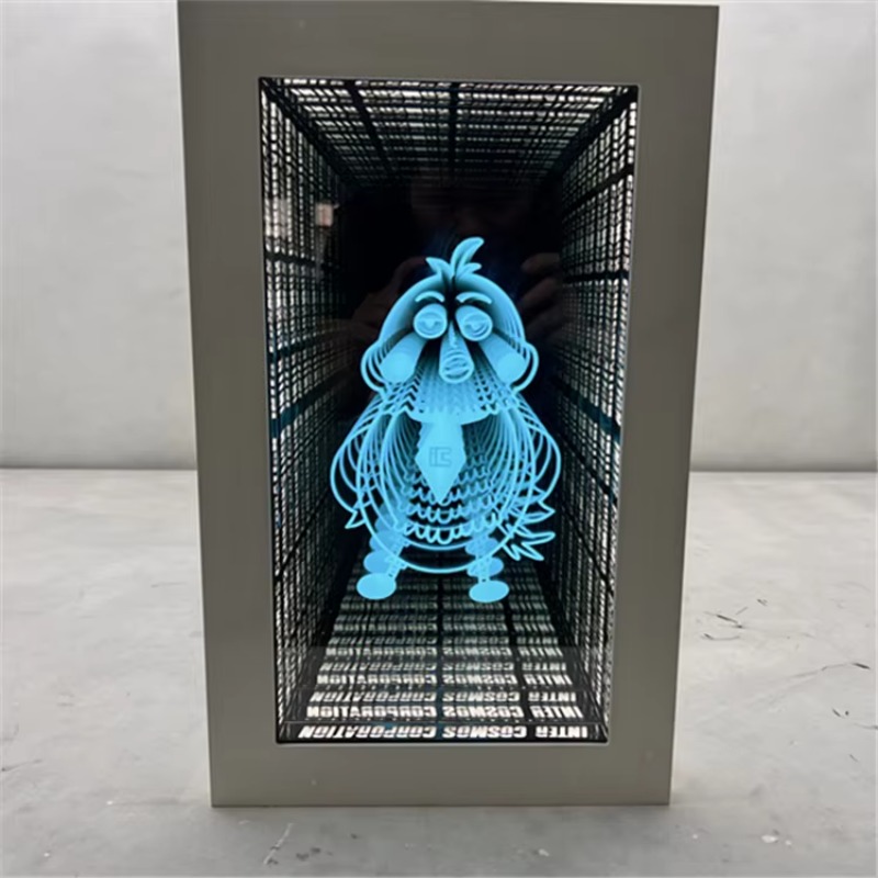 LED Infinity 3D Mirror Buildin - đánh giá và giá Car Mirror