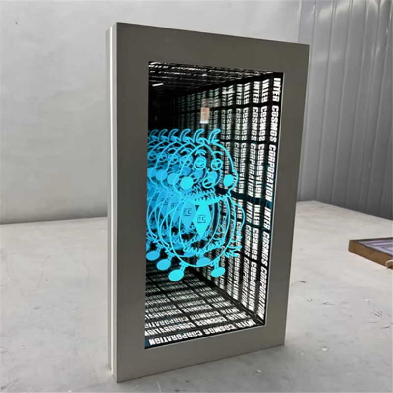 LED Infinity 3D Mirror Buildin - đánh giá và giá Car Mirror