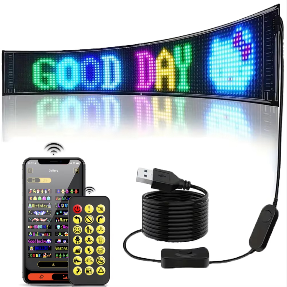 16x96 LEDs Matrix Pixel Panel, - đánh giá và giá Car Led Light