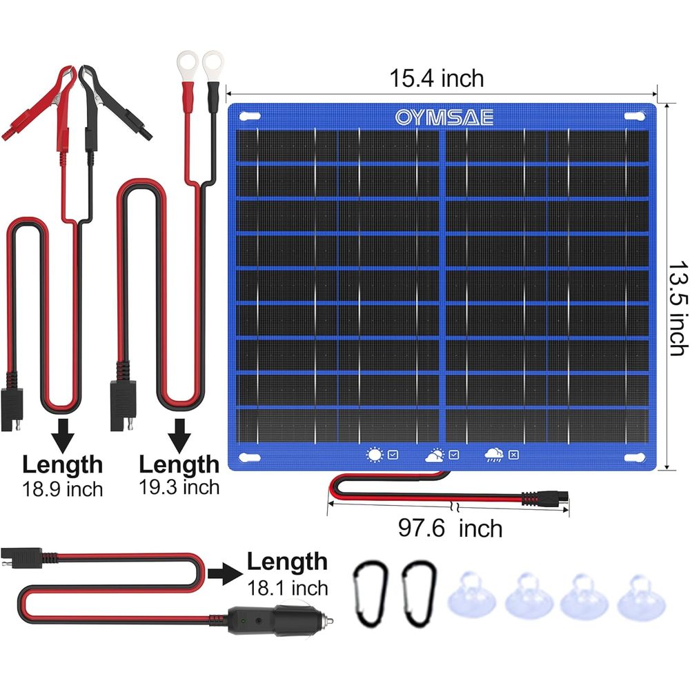 30W Solar Car Battery Charger  - đánh giá và giá Car Charger