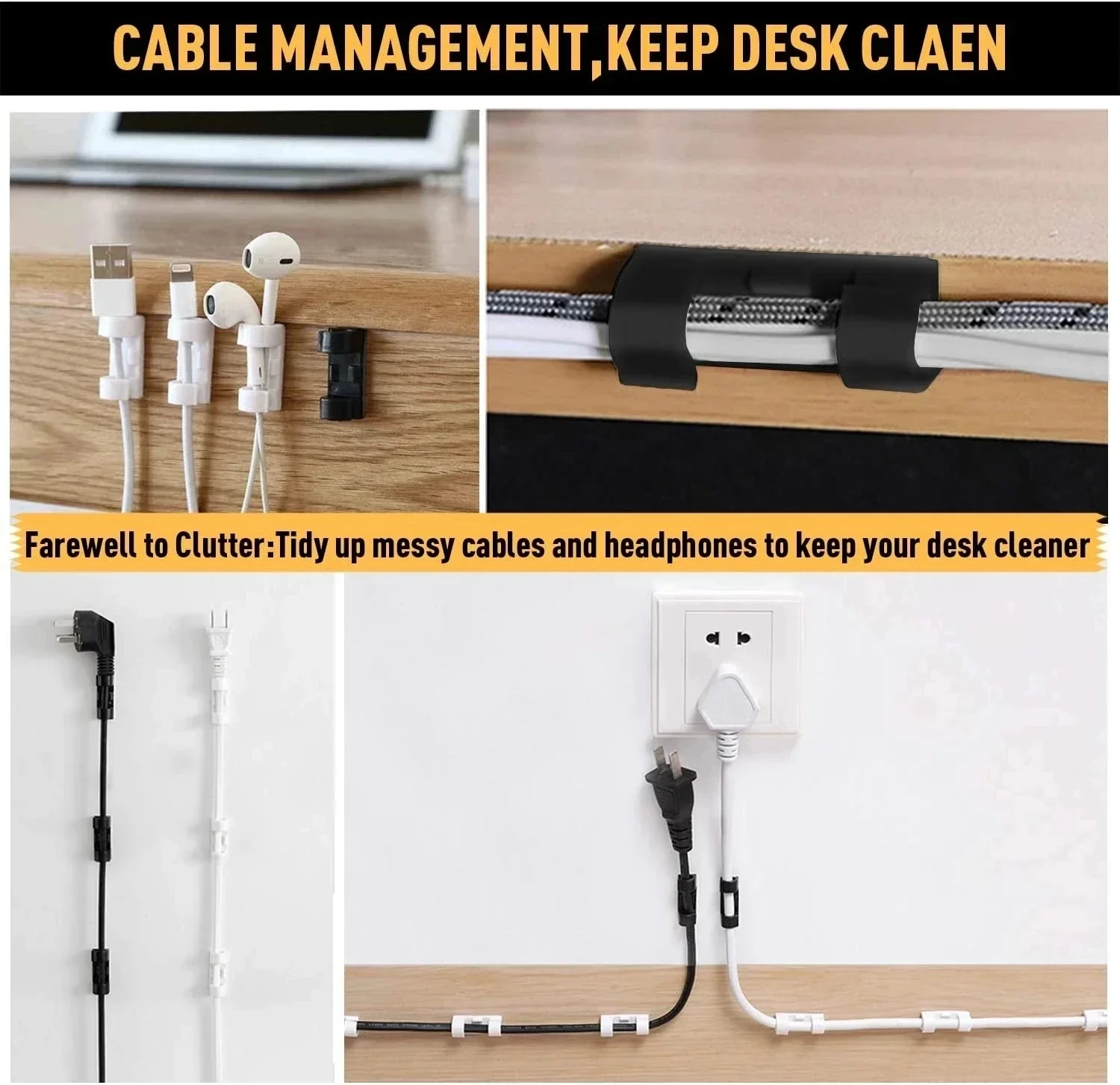 Cable Clips Organizer Drop Wir - đánh giá và giá Car Organizer