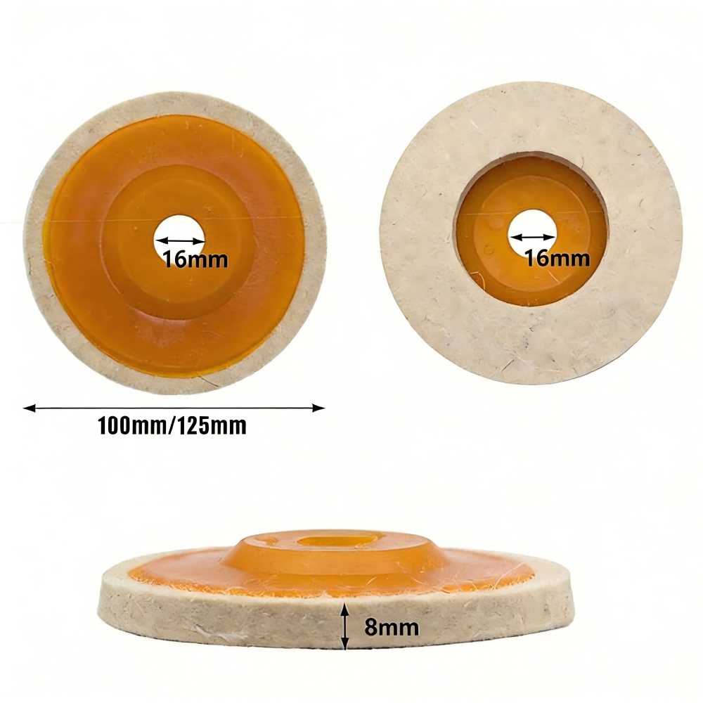 Wool Felt Buff Polishing Wheel - đánh giá và giá Car Mirror