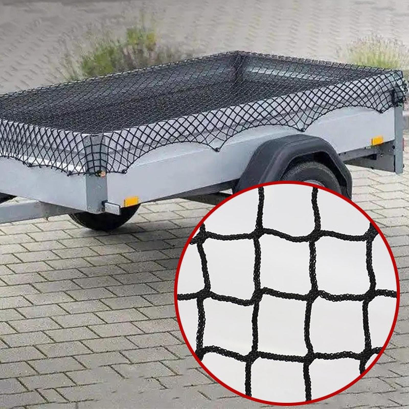 Black Mesh Trailer Cargo Net M - đánh giá và giá Car Organizer