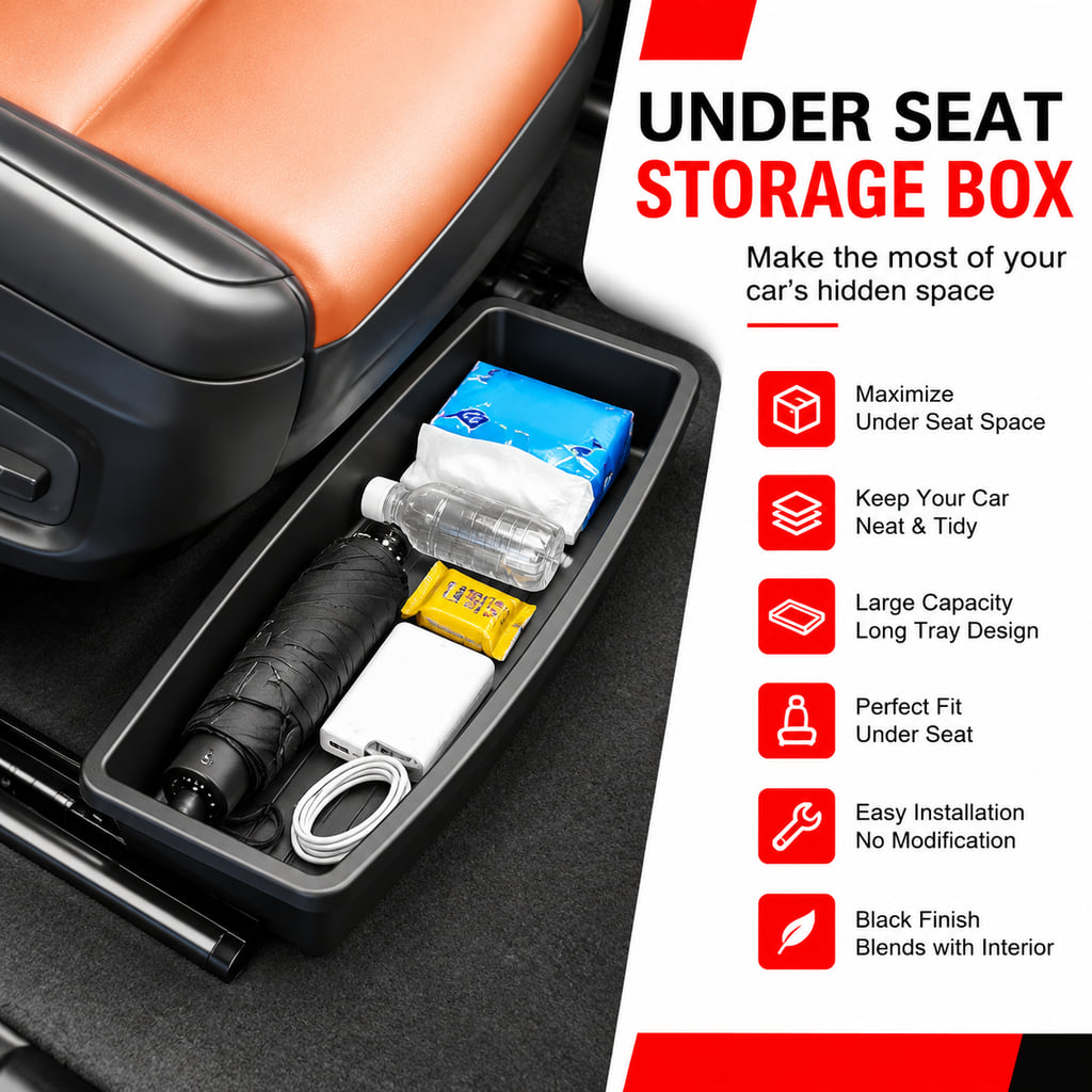 PINMOAP Under Seat Car Storage - đánh giá và giá Car Cable Organizer