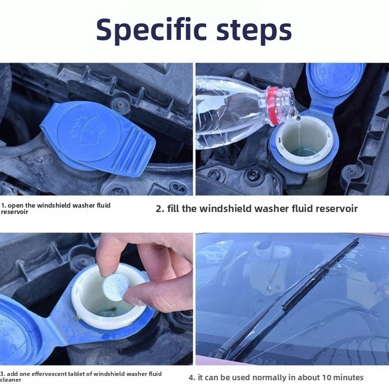 Car Windshield Washer Tablets  - đánh giá và giá Car Wiper