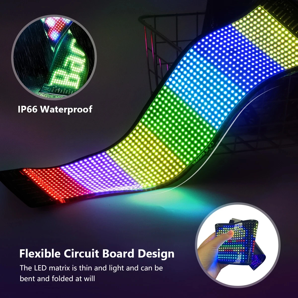 LED DIY Matrix Pixel Panel Led - đánh giá và giá Car Led Light
