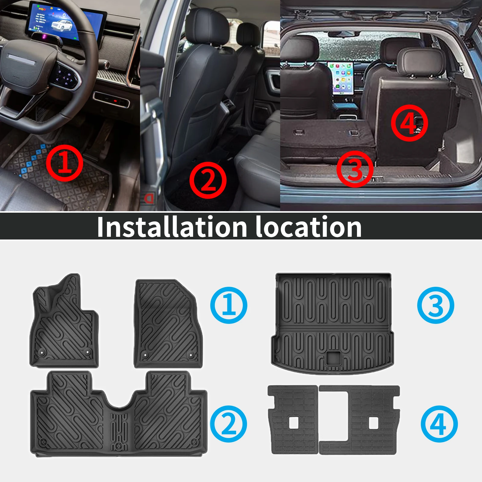 for Benz Smart #5 5 2025 2026  - đánh giá và giá Car Floor Mat
