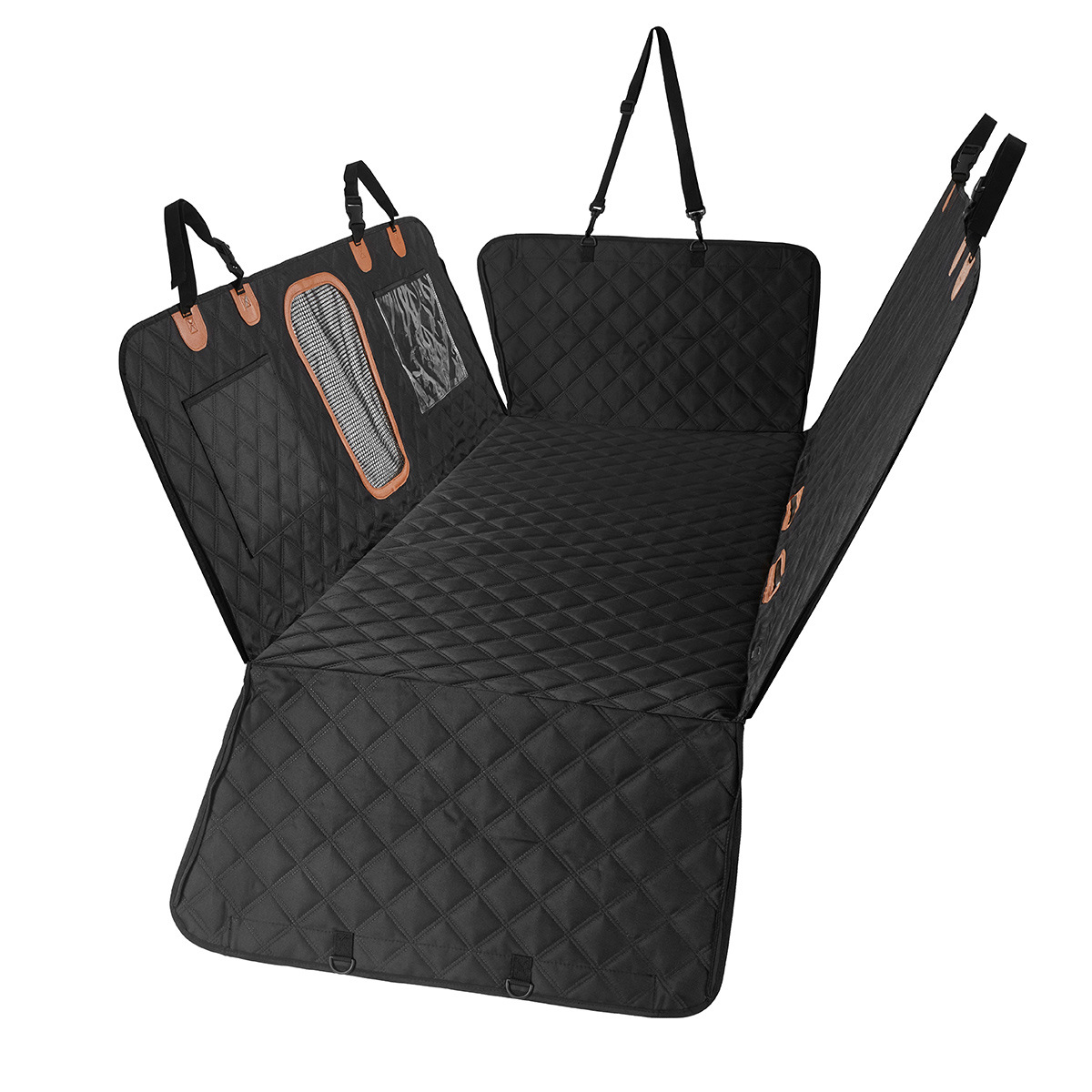 Three-Panel Solid Car Rear-Sea - đánh giá và giá Car Seat Cover