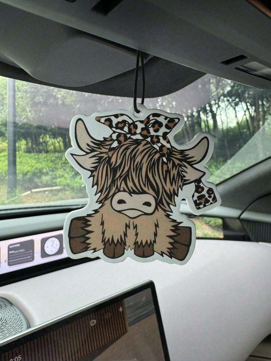 Cartoon Highland Cow Car Air F - đánh giá và giá Car Air Freshener