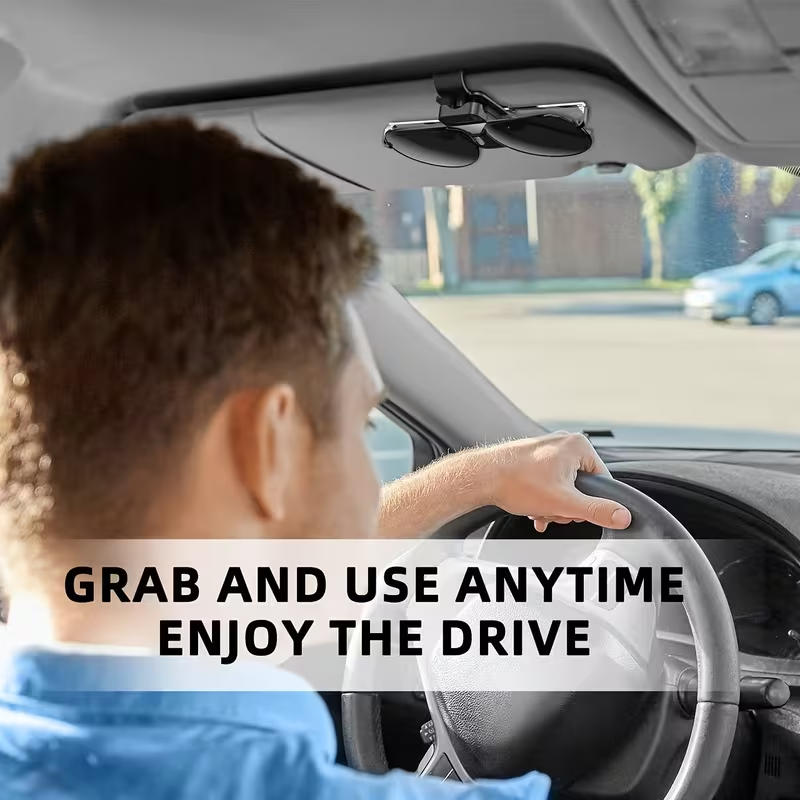 Sun Visor Sunglasses Holder fo - đánh giá và giá Car Organizer