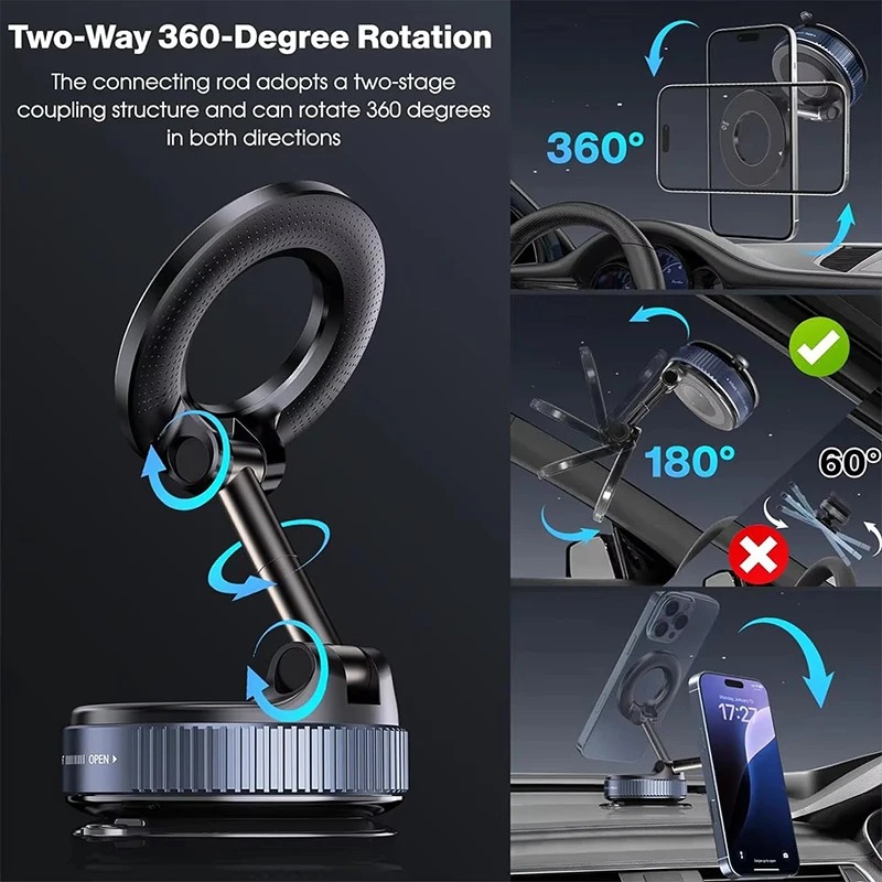 Magnetic Car Phone Holder Vacu - đánh giá và giá Car Vacuum