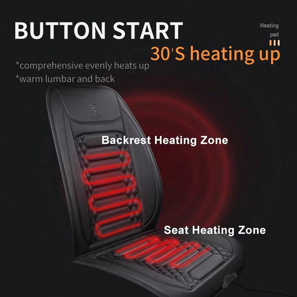 12V Heated Car Seat Cover Heat - đánh giá và giá Car Seat Cover