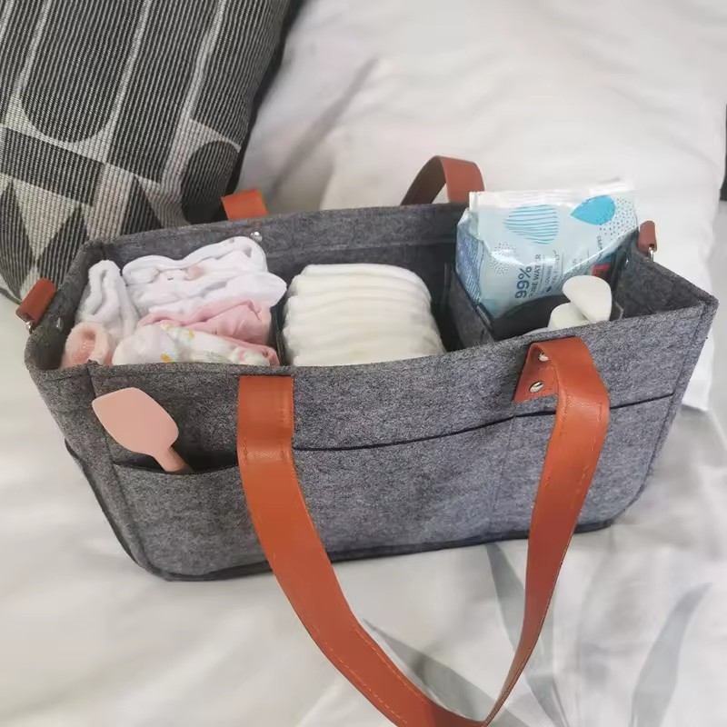 Diaper Caddy Nursery Organizer - đánh giá và giá Car Organizer