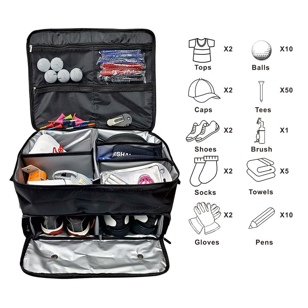Golf Trunk Organizer Storage w - đánh giá và giá Car Organizer