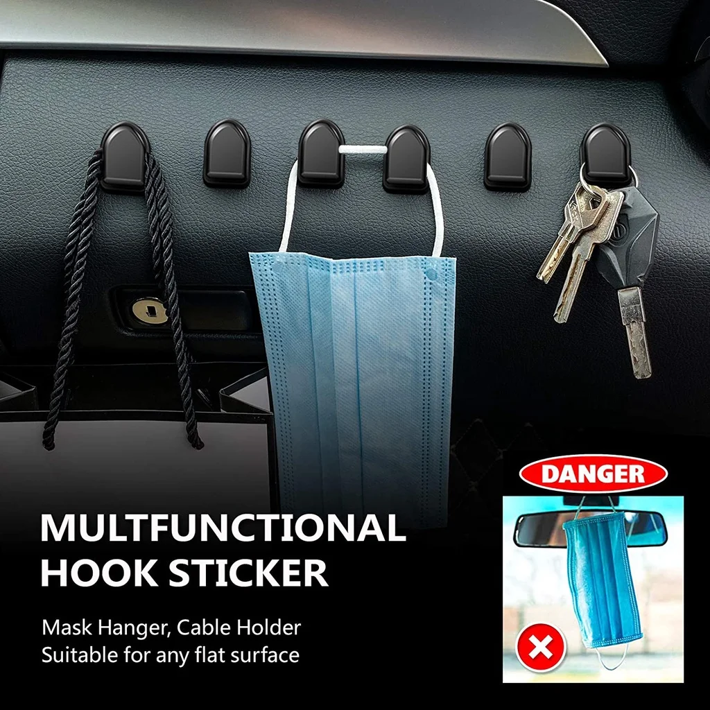 Mini Car Hooks Interior Storag - đánh giá và giá Car Cable Organizer